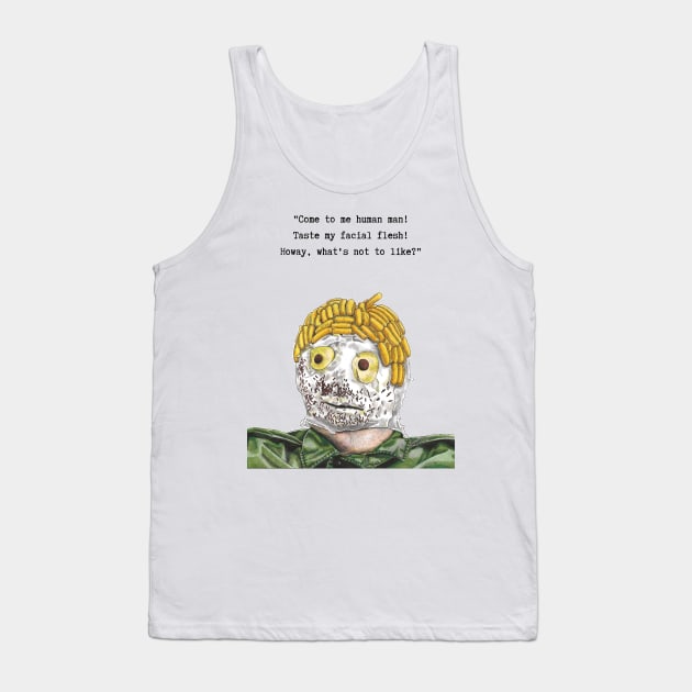 Bob Mortimer, Taskmaster, "Come to me human man!" Tank Top by DoodlerLoodles